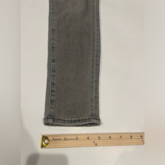 American Eagle Hi Rise Jegging Jeans Women’s 8 Grey Distressed High Rise - Picture 10 of 11